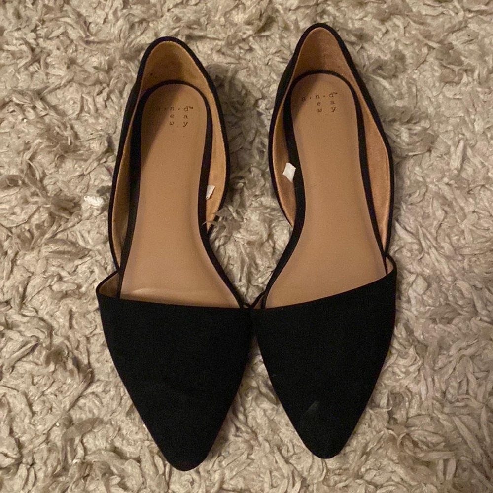 Black flats